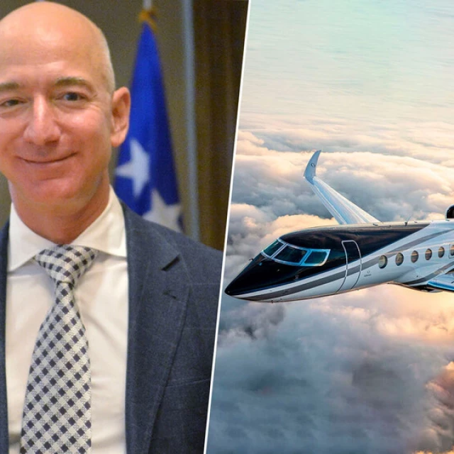 Jeff Bezos se ha comprado un nuevo jet privado y ha hecho 28 viajes. Ya ha contaminado el equivalente a una persona en 17 años