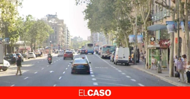 Hallan a una mujer con la cabeza abierta y muy grave en el centro de Barcelona tras el ataque de su marido