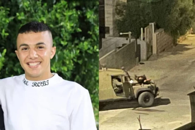 El joven palestino herido de bala que había sido usado como escudo humano, muere bajo custodia Israelí [ENG]