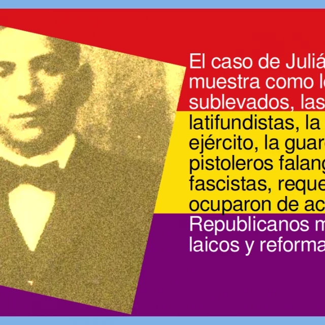 Rebeldes franquistas asesinaron en Zaragoza, en 1936, al alcalde de Sobradiel (Zaragoza), Julián Ezquerra Latas junto a otros 20 republicanos