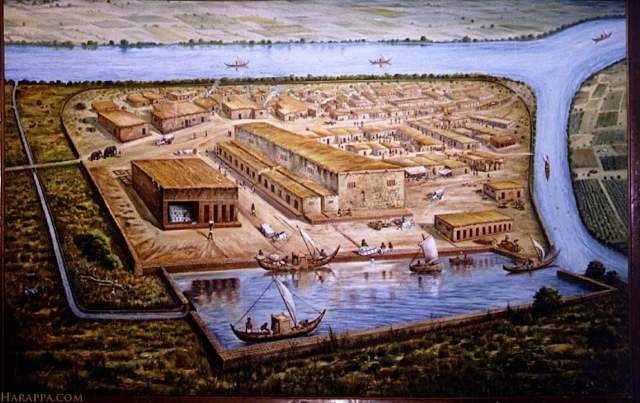 Confirman que realmente existió un muelle en Lothal, centro comercial de la civilización Harappa y el puerto más antiguo del mundo