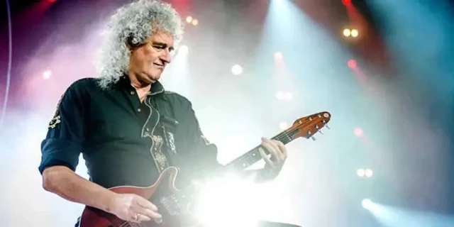 Nuevo susto de salud de Brian May: un derrame cerebral le deja paralizada la mano izquierda