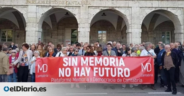 El PP da el primer paso para derogar la Ley de Memoria Histórica de Cantabria por "higiene democrática"