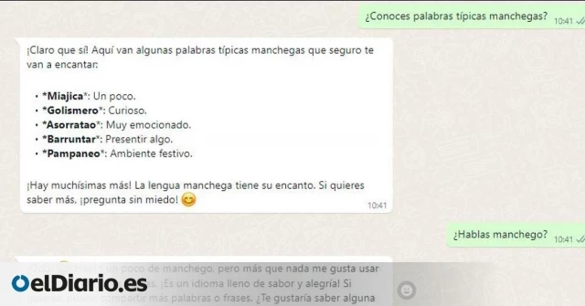 La inteligencia artificial que habla manchego se estrena en la Feria de Albacete: "¡Hola bonico!"