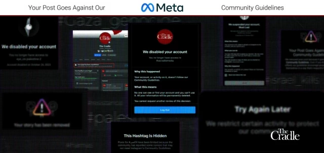 El papel de Meta en la guerra proxy digital de Israel contra The Cradle (inglés)
