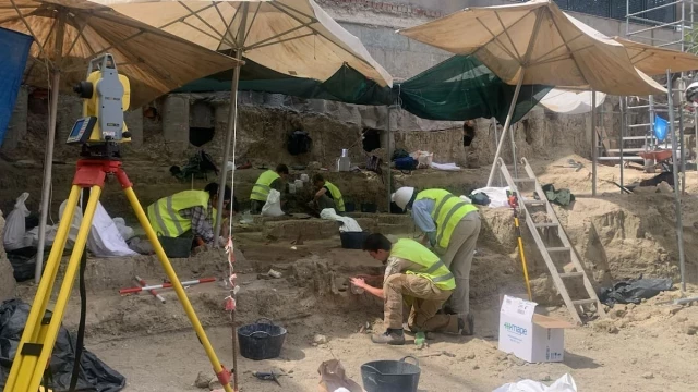 Hallan restos humanos y animales de hace 26.000 años en las obras de vivienda municipal del barrio madrileño de Méndez Álvaro