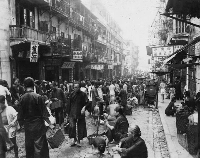 Fotografías de Hong Kong en 1945 tras la rendición de Japón