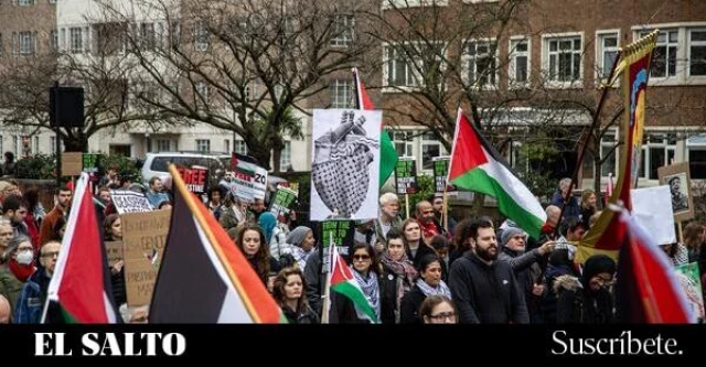 Una marcha masiva en Londres exige el embargo de armas israelíes tras el fin de las restricciones policiales