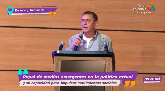 Juan Carlos Monedero destaca el papel transformador de los medios alternativos en conferencia de "Uniendo Voces"