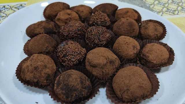 Receta de trufas de galleta deliciosas