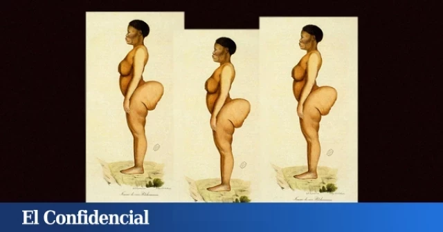 Sarah, la africana exhibida en el siglo XIX como mono de feria por su trasero gigante