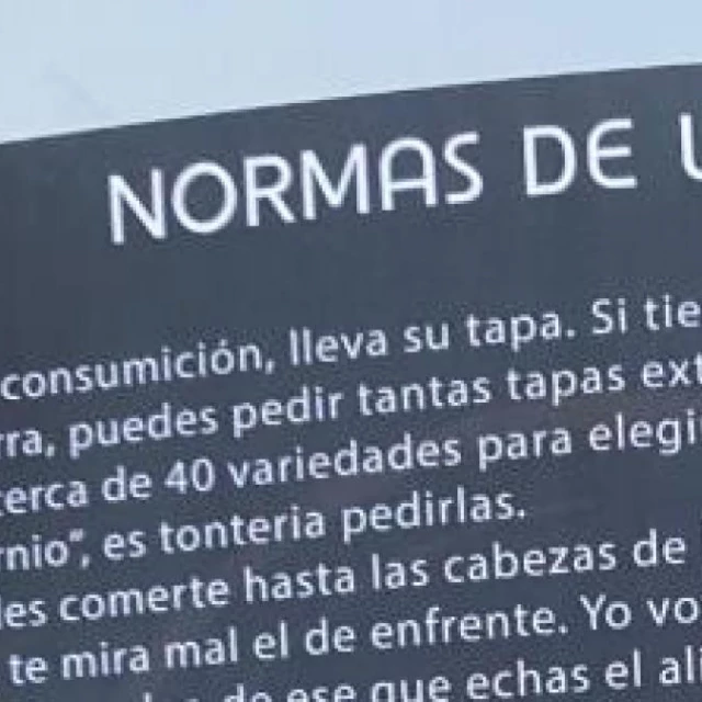 Estas normas de la casa de un bar de Granada tienen dos millones de visitas