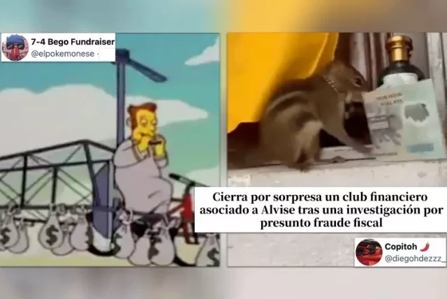 El cierre por sorpresa de un club financiero asociado a Alvise, explicado con tuits y memes: "Que no se diga que no os alvisé"