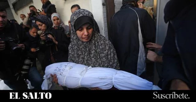 14 páginas de nombres de bebés palestinos asesinados