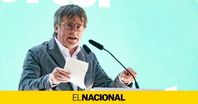 Puigdemont avisa al Gobierno que Junts se opondrá a la senda de déficit: "No tendrán sorpresas"