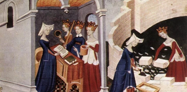 Las mujeres del arte medieval