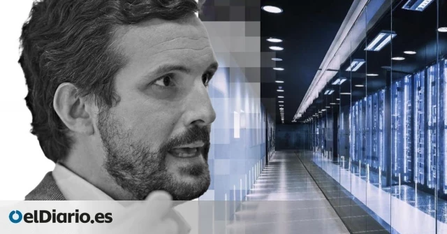 Pablo Casado regresa a los titulares como empresario, con elogios de Page por construir un 'data center' en Puertollano