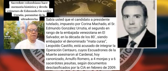 La narrativa que vincula a Edmundo González Urrutia con distintas masacres ocurridas en El Salvador: no hay pruebas y muchas no coinciden con su época en la embajada