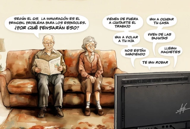 La preocupación (La viñeta de Luiso García)