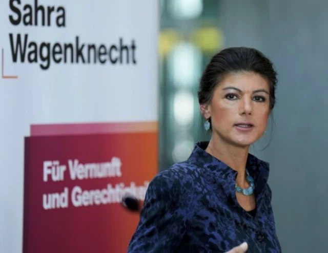 Los partidos neoliberales europeos y los grandes capitalistas temen a Sahra Wagenknecht