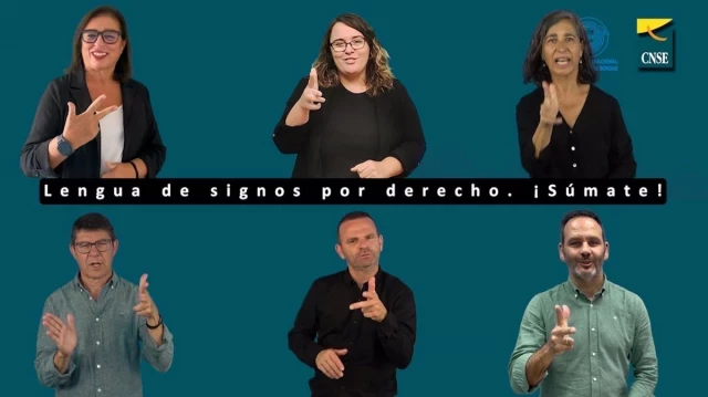 La Federación Mundial de Personas Sordas defiende que el acceso a la lengua de signos es "un derecho"