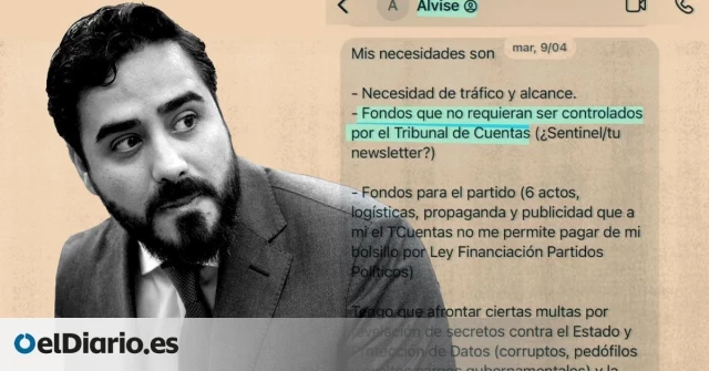 Alvise Pérez cobró 100.000 euros en metálico de un empresario de criptomonedas durante la campaña