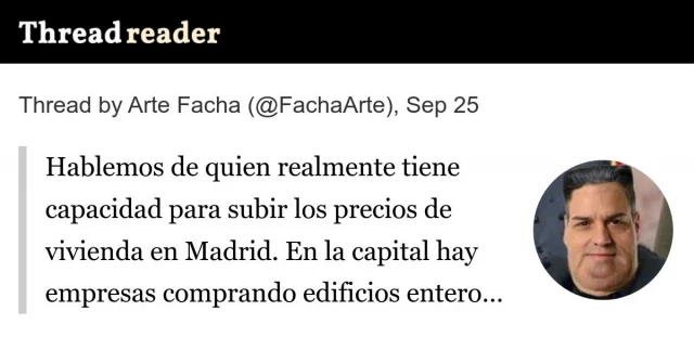 Hablemos de quién realmente tiene capacidad para subir los precios de vivienda en Madrid