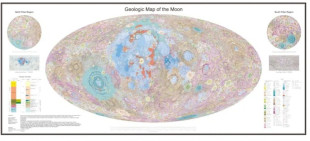 Mapa geológico global de la Luna (2022)