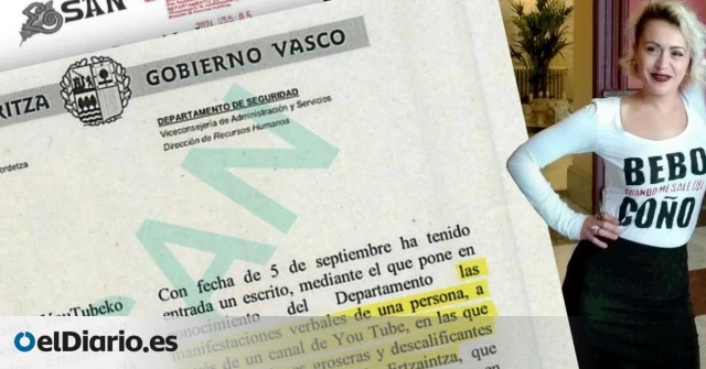 El Gobierno vasco estudia si denuncia las críticas de la humorista Ane Lindane a la Ertzaintza por no buscar a su acosador