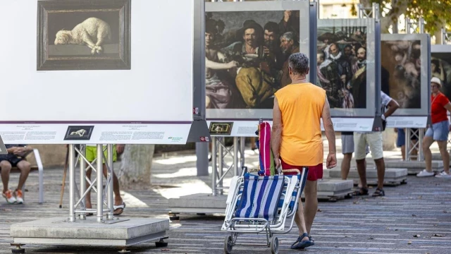 Goya y Velázquez cambian el Museo del Prado por Benidorm