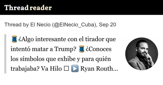 ¿Algo interesante con el tirador que intentó matar a Trump?