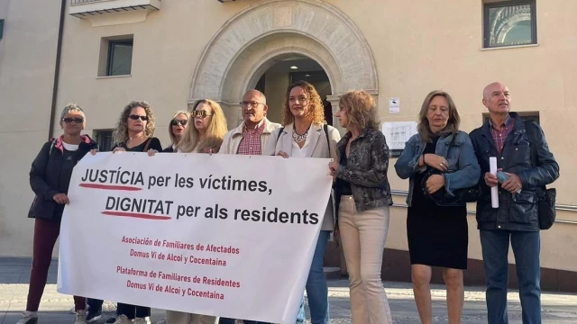 Silvia, hija de uno de los fallecidos en la residencia de Alcoy durante la pandemia: "No lo vi, no me despedí y no sé si está en el ataúd"