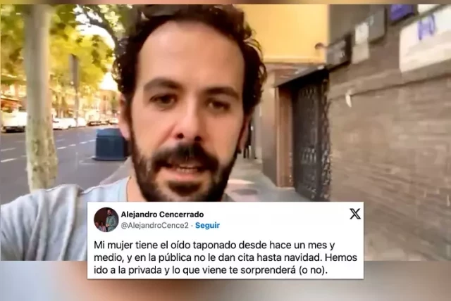 La indignación de un tuitero por lo que le ha pasado al acudir a una consulta médica: "No solo no tenemos pública sino que en la privada nos cobran en negro"