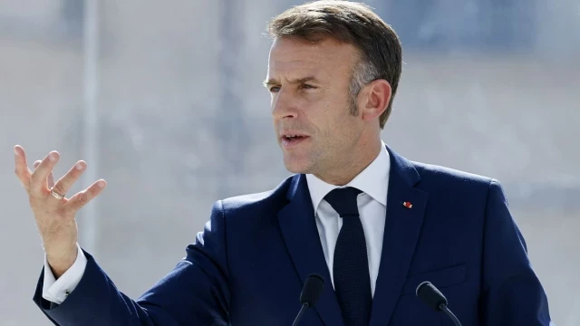 Emmanuel Macron pide parar completamente las exportaciones de armas a Israel