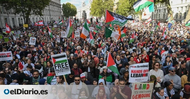 Cientos de miles de personas salen a las calles de todo el mundo en apoyo a Palestina (21 fotos)