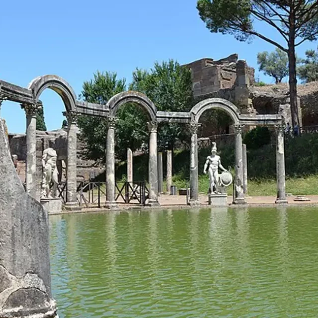 Arqueólogos españoles descubren un triclinio acuático en la Villa Adriana de Tívoli