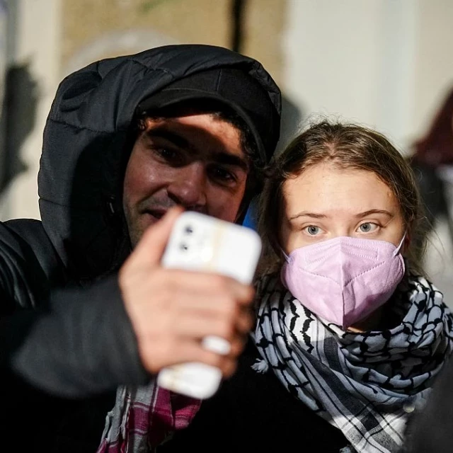 Un político alemán pide vetar la entrada de Greta Thunberg por participar en protestas propalestinas