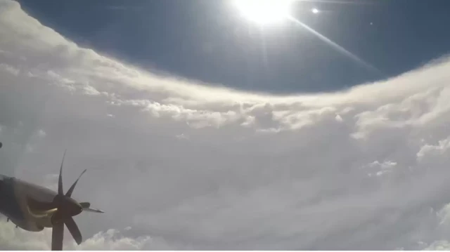 Por qué hay calma dentro del ojo de un huracán