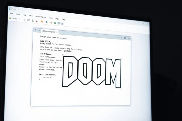 La genialidad de ejecutar 'Doom' en el Bloc de Notas asombró hasta a su creador y es una reflexión sobre el papel de la tecnología