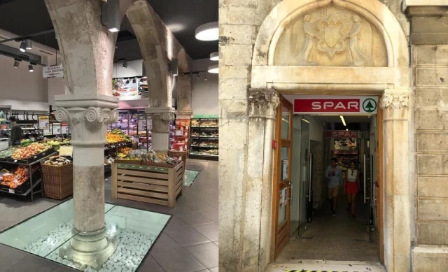 Comprando en medio de la Historia: un supermercado único en Split, Croacia [ENG]