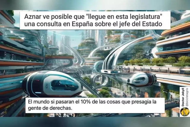 Aznar intenta asustar con que Sánchez hará una consulta sobre la monarquía y provoca el efecto contrario: "¿Dónde hay que firmar?"