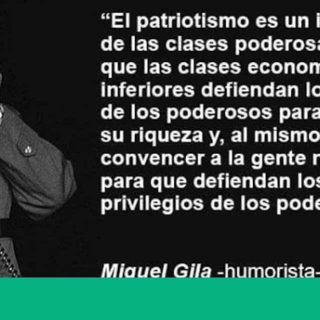 La frase atribuida a Gila sobre los patriotismos que popularizó Fernán Gómez