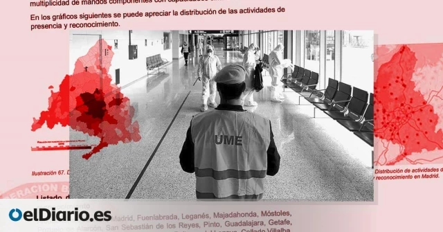 Los informes del Ejército en la operación pandemia: “El 21 de marzo se produce un giro vertiginoso por las residencias de ancianos de Madrid”