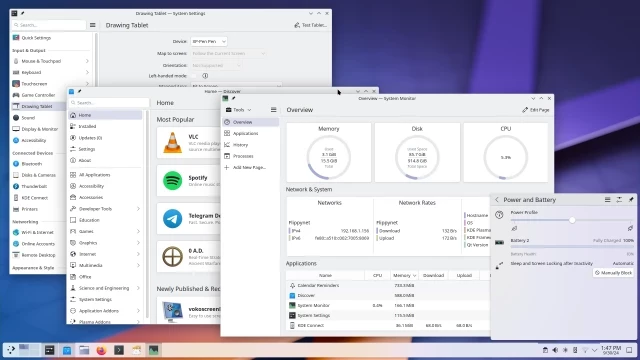 Publicado KDE Plasma 6.2