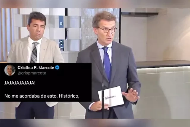 Cuando preguntaron a Feijóo por Zaplana y respondió pidiendo respeto… para la cerámica y el esmalte de Castellón