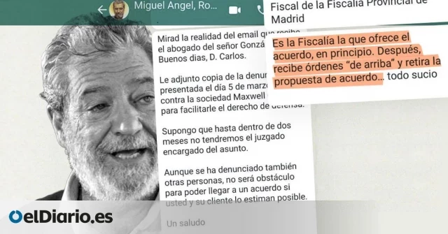 La primera revelación de secretos fue de Miguel Ángel Rodríguez: correos a varios medios antes del desmentido de la Fiscalía