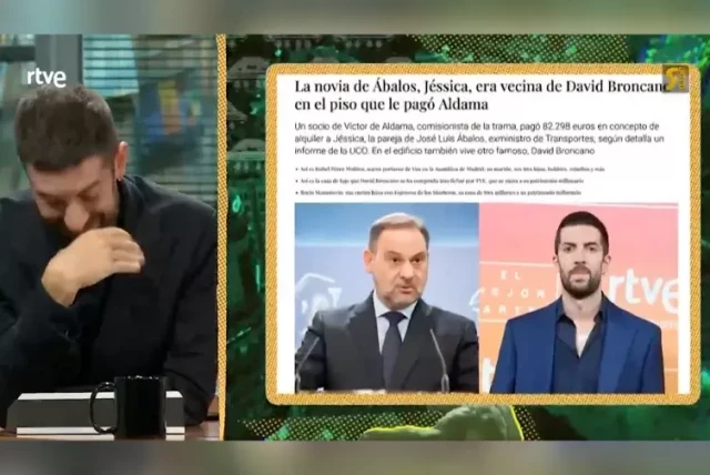 'La Revuelta' se mofa de un artículo que relaciona a Broncano con "la novia de Ábalos"… porque eran vecinos: "La edad de oro del periodismo"