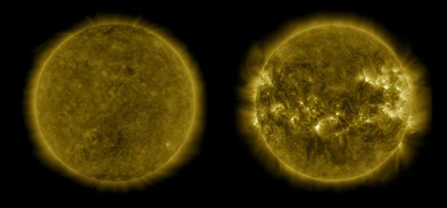 El Sol alcanza la fase máxima en un ciclo solar de 11 años (inglés)