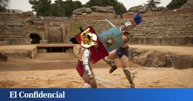 Las personas de los anfiteatros romanos que chupaban la sangre de los gladiadores