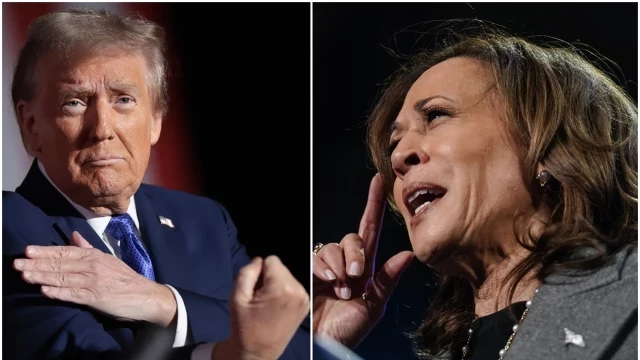 Máxima tensión entre Donald Trump y Kamala Harris: "¡Eres una mierda de vicepresidenta!"